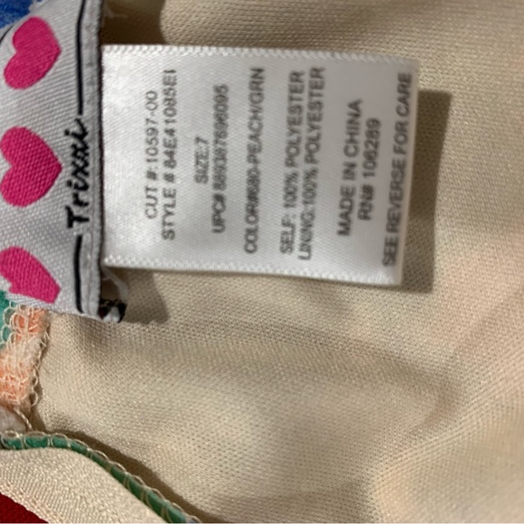 🎁👗New Pretty Strapless Floral Dress 👗🎁 - Picture 9 of 9